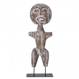 Statuette bois Bloomingville Ju