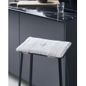 housedoctor coussin pour tabouret de bar gris