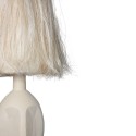 hkliving abat jour pour lampe en fibres longues d abaca blanc naturel