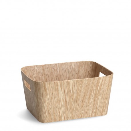 Panier rangement en carton Zeller