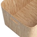 panier rangement en carton decor bois zeller