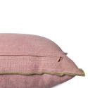 hkliving grand coussin rectangle canape rose lin coton