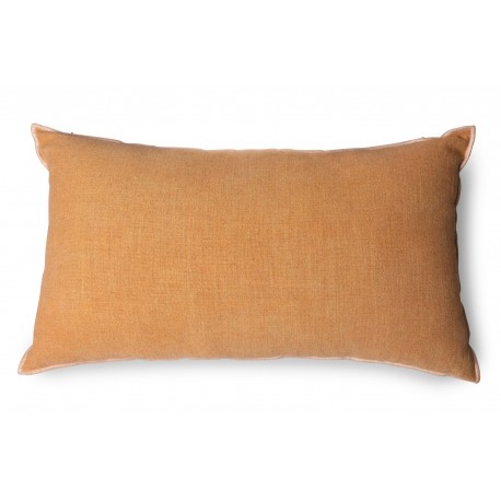 grand coussin canape rectangle orange lin hkliving