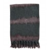 plaid tie dye coton noir violet madam stoltz