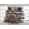 housse de coussin boho brode fleuri coton noir madam stoltz