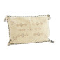 coussin brode boho beige rectangulaire coton madam stoltz