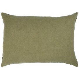 Housse de coussin lin IB Laursen vert