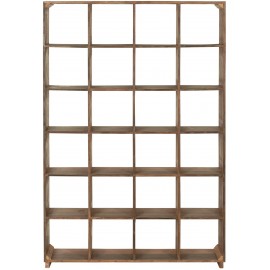 etagere cuisine bois fonce recycle 24 cases casiers niches ib laursen