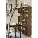 etagere cuisine bois fonce recycle 24 cases casiers niches ib laursen