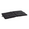 matelas banquette noir coton imprime madam stoltz