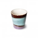 gobelet vintage ceramique colore hkliving patina bleu