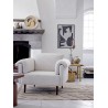 vase gres pichet marron rustique bloomingville amina