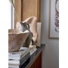 vase gres pichet marron rustique bloomingville amina