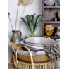 vase gres pichet marron rustique bloomingville amina