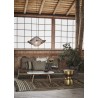 coussin salon lin grosse rayures vert naturel madam stoltz
