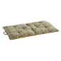 matelas de sol double face jaune moutarde rayures vert madam stoltz