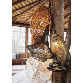 grand abat jour suspension papier xl deforme boheme madam stoltz