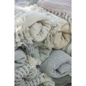 plaid coton motif bleu turquoise ib laursen