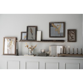 Etagère étroite pour cadres bois recyclé IB Laursen