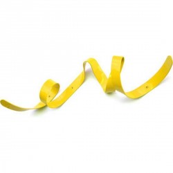 Mini Ribbon Headsprung wall coat rack yellow