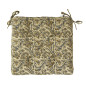 galette de chaise boheme imprime vert boho madam stoltz