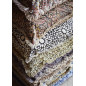 coussin beige imprime bleu madam stoltz
