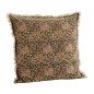 coussin boheme coton imprime madam stoltz vert rouge coussin boheme coton imprime madam stoltz vert rouge