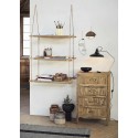 etagere murale suspendue corde de jute madam stoltz