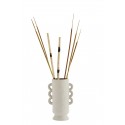 vase droit blanc gres dentelle madam stoltz