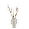 vase droit blanc gres dentelle madam stoltz