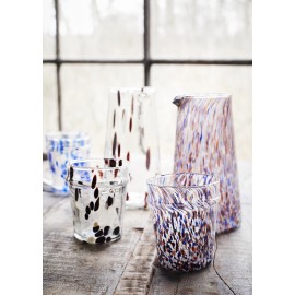 verre a eau souffle multicolore madam stoltz