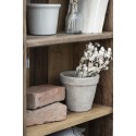 ib laursen cache pot style rustique campagne terre cuite beige