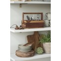 ib laursen cache pot style rustique campagne terre cuite beige