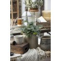 pot de fleur vintage texture gris ceramique ib laursen