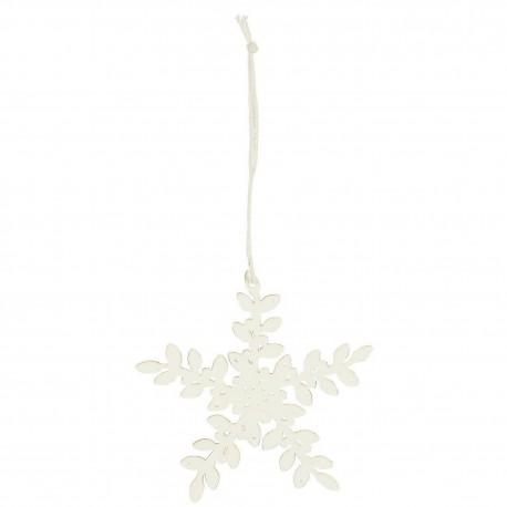 decoration de sapin noel etoile blanche papier ib laursen