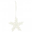 decoration de sapin noel etoile blanche papier ib laursen