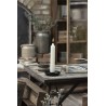 bougeoir ancien vintage poignee noir metal ib laursen