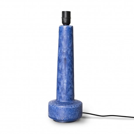 pied de lampe a poser bleu gres retro vintage hkliving