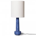 pied de lampe a poser bleu gres retro vintage hkliving