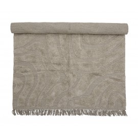 tapis de salon beige tufte coton bloomingville elaine