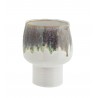 cache pot cactus succulente gres bicolore blanc vert madam stoltz