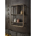 petite etagere murale etroite bois rectangulaire vintage madam stoltz