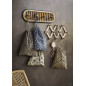 Madam Stoltz Wandgarderobe aus Bambus Madam Stoltz Wandgarderobe aus Bambus