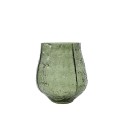 vase verre asymetrique texture vert house doctor moun