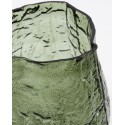 vase verre asymetrique texture vert house doctor moun