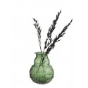 petit vase verre vintage vert texture madam stoltz