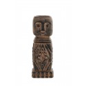 madam stoltz vase statuette gres ethnique marron