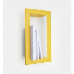 Presse Citron High Stick metal estanteria de pared amarillo