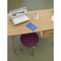 Tabouret ou table d'appoint design bois Hûbsch Smile