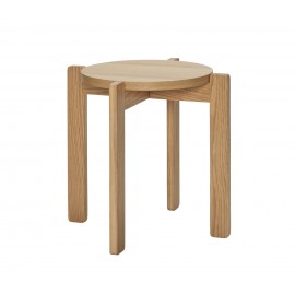 Tabouret bas design scandinave Hübsch Always